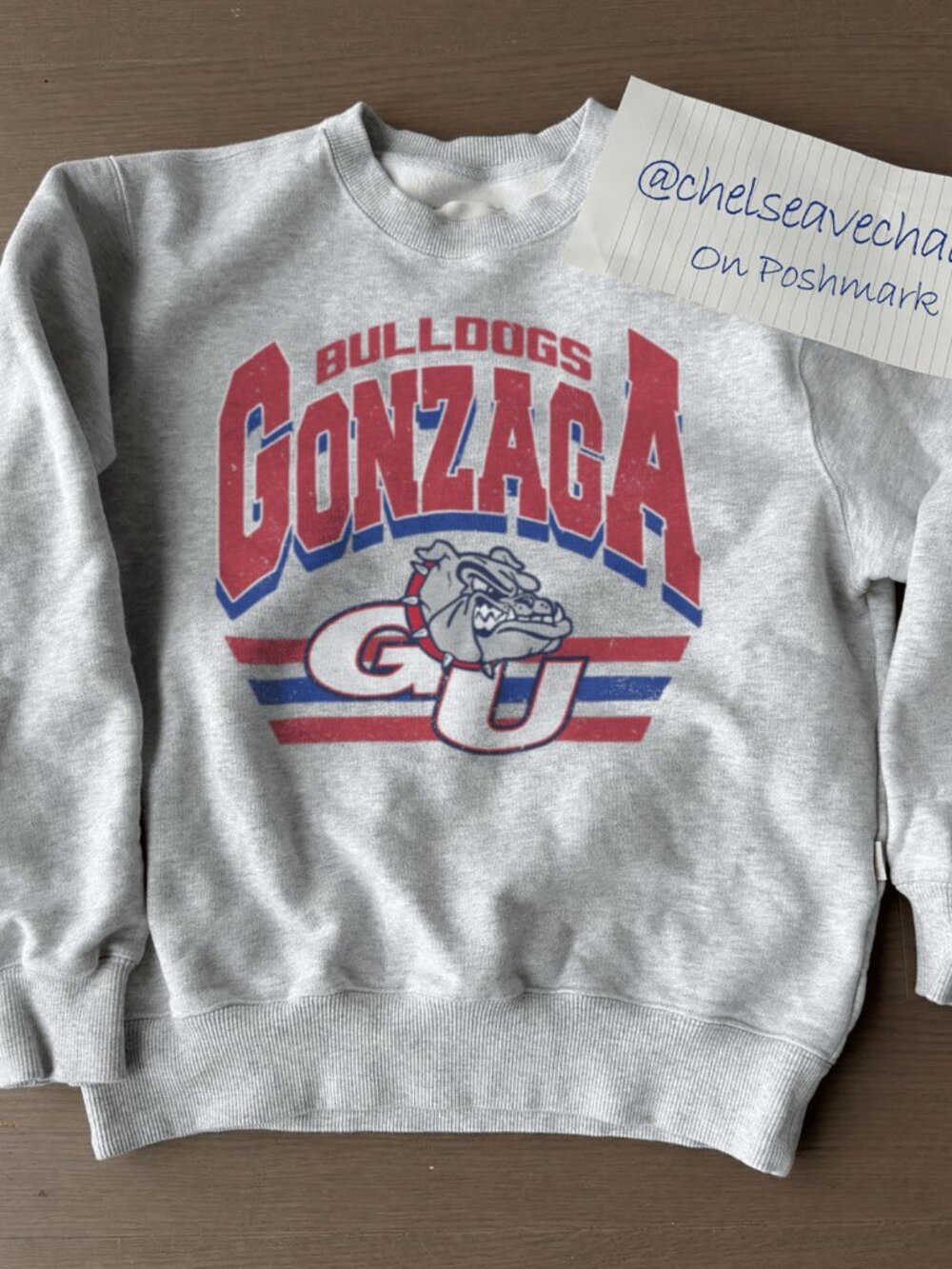 90s Vintage Gonzaga Bulldogs Sweatshirt, Gonzaga University Shirt For Men Women